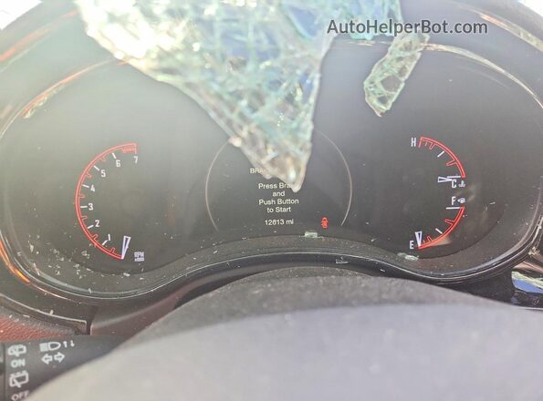 1C4RDJDG2TC214287 2026 DODGE DURANGO Red ხელსაწყოთა პანელის ხედი