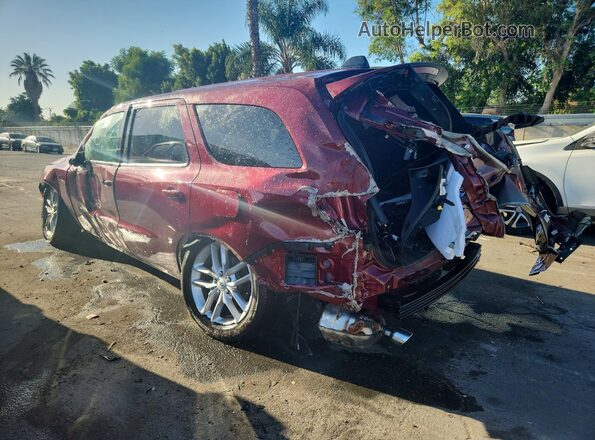 1C4RDJDG2TC214287 2026 DODGE DURANGO Red უკანა მარცხენა