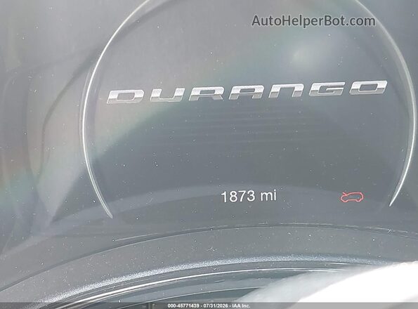 1C4RDJDG2TC223491 2026 DODGE DURANGO Серый 