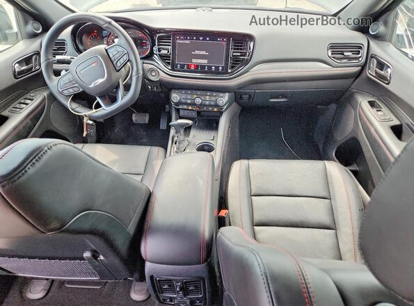 1C4RDJDG2TC234149 2026 DODGE DURANGO Gray Dashboard view