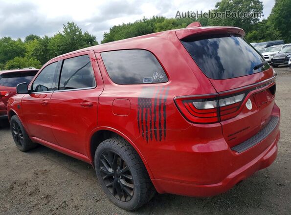 1C4RDJDG3GC323119 2016 DODGE DURANGO Red Rear left