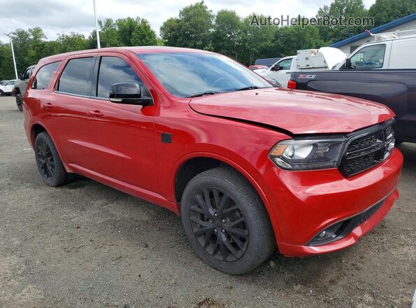 1C4RDJDG3GC323119 2016 DODGE DURANGO Red Front right