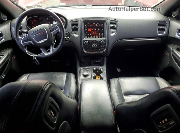 1C4RDJDG3GC323119 2016 DODGE DURANGO Red Dashboard view
