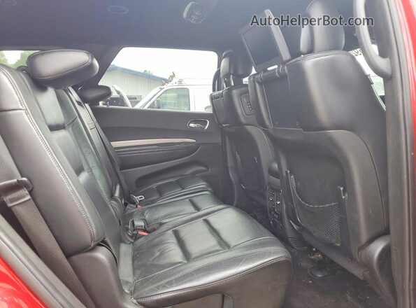 1C4RDJDG3GC323119 2016 DODGE DURANGO Red Rear interior view