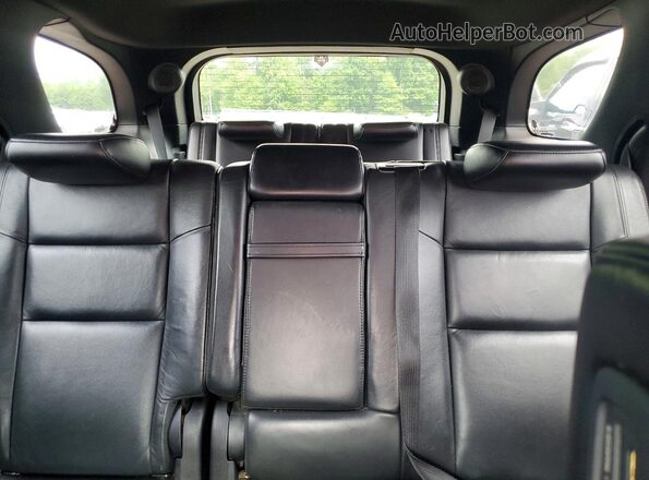 1C4RDJDG3GC323119 2016 DODGE DURANGO Red Rear seats view