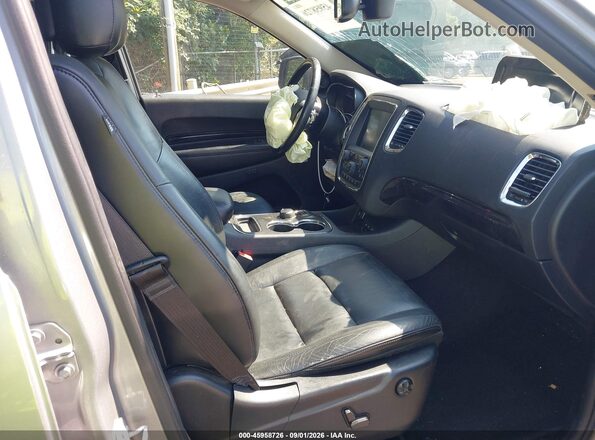 1C4RDJDG3GC485980 2016 DODGE DURANGO Silver Front interior view