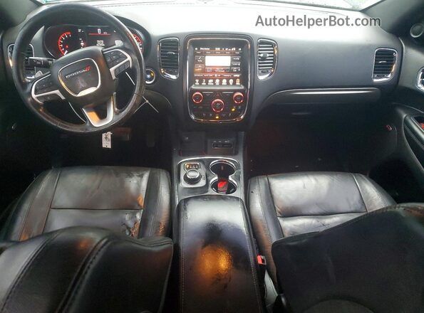 1C4RDJDG3HC907408 2017 DODGE DURANGO Black Widok deski rozdzielczej