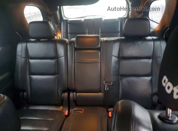 1C4RDJDG3HC907408 2017 DODGE DURANGO Black Widok tylnych siedzeń