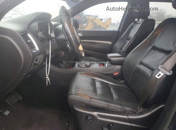 1C4RDJDG3HC907408 2017 DODGE DURANGO Black Widok wnętrza z przodu