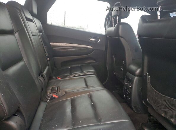 1C4RDJDG3HC907408 2017 DODGE DURANGO Black Widok wnętrza z tyłu