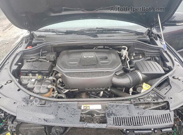 1C4RDJDG3HC907408 2017 DODGE DURANGO Black Widok komory silnika