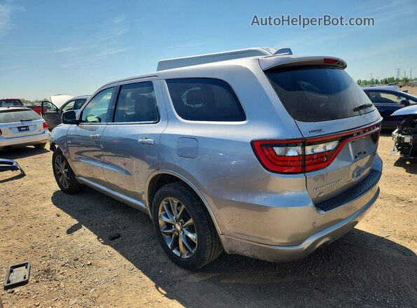 1C4RDJDG3JC282191 2018 DODGE DURANGO Silver Rear left