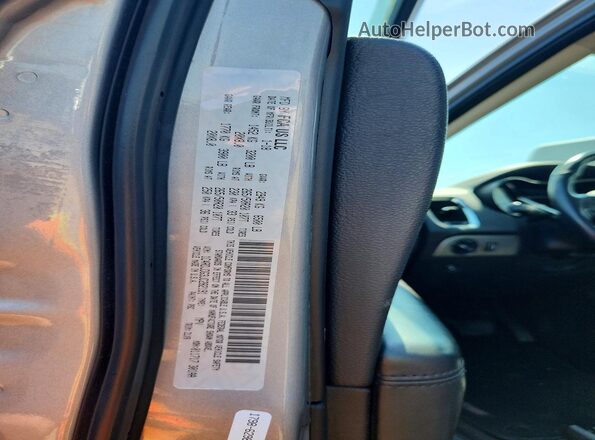 1C4RDJDG3JC282191 2018 DODGE DURANGO Silver 360 interior view