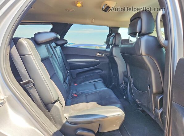 1C4RDJDG3JC282191 2018 DODGE DURANGO Silver Rear interior view