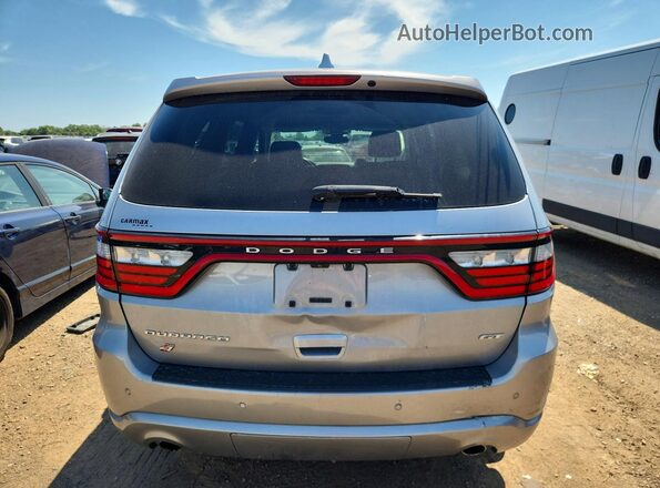 1C4RDJDG3JC282191 2018 DODGE DURANGO Silver Rear view