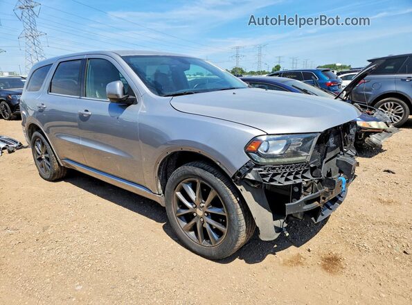 1C4RDJDG3JC282191 2018 DODGE DURANGO Silver Front right