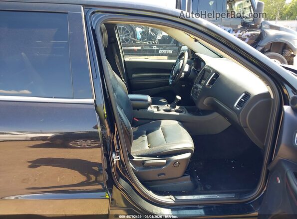 1C4RDJDG3JC304979 2018 DODGE DURANGO Black Front interior view