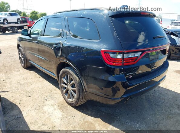 1C4RDJDG3JC304979 2018 DODGE DURANGO Black Rear left