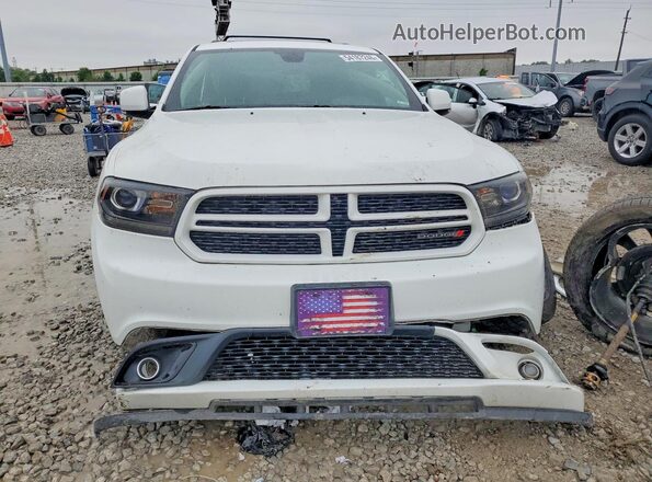 1C4RDJDG3JC317103 2018 DODGE DURANGO White წინა ხედი
