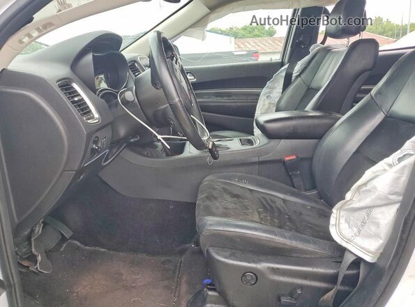 1C4RDJDG3JC317103 2018 DODGE DURANGO White წინა სალონის ხედი