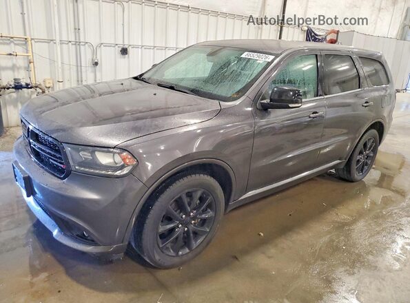 1C4RDJDG3JC483038 2018 DODGE DURANGO Gray Задня ліва чверть