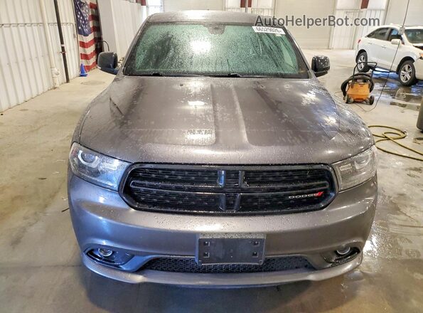 1C4RDJDG3JC483038 2018 DODGE DURANGO Gray Вид щитка приладів