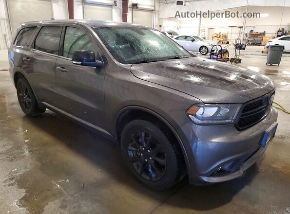 1C4RDJDG3JC483038 2018 DODGE DURANGO Gray Вид панелі приладів