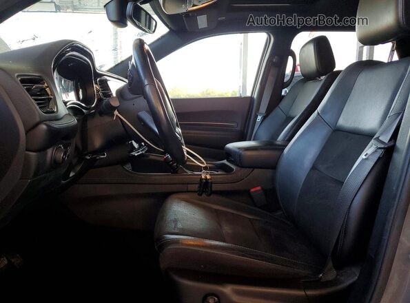 1C4RDJDG3MC545493 2021 DODGE DURANGO Серый Вид салона спереди