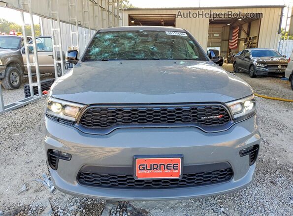1C4RDJDG3MC545493 2021 DODGE DURANGO Серый Вид спереди
