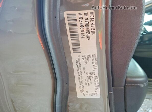 1C4RDJDG3MC545493 2021 DODGE DURANGO Серый Панорамный вид салона 360°