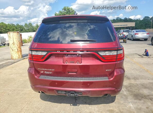 1C4RDJDG3PC555655 2023 DODGE DURANGO Burgundy უკანა ხედი