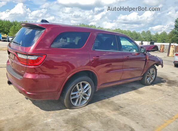 1C4RDJDG3PC555655 2023 DODGE DURANGO Burgundy უკანა მარჯვენა