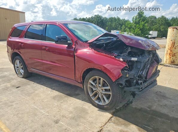 1C4RDJDG3PC555655 2023 DODGE DURANGO Burgundy წინა მარჯვენა