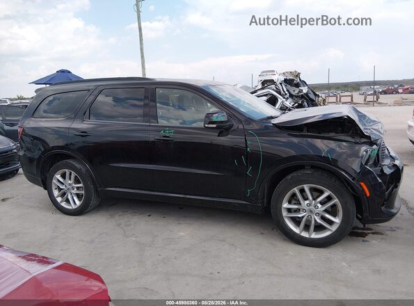 1C4RDJDG3RC192082 2024 DODGE DURANGO Black Սալոնի հետևի տեսք