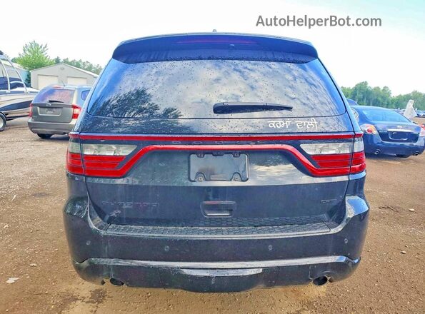 1C4RDJDG3RC240888 2024 DODGE DURANGO Черный Вид сзади