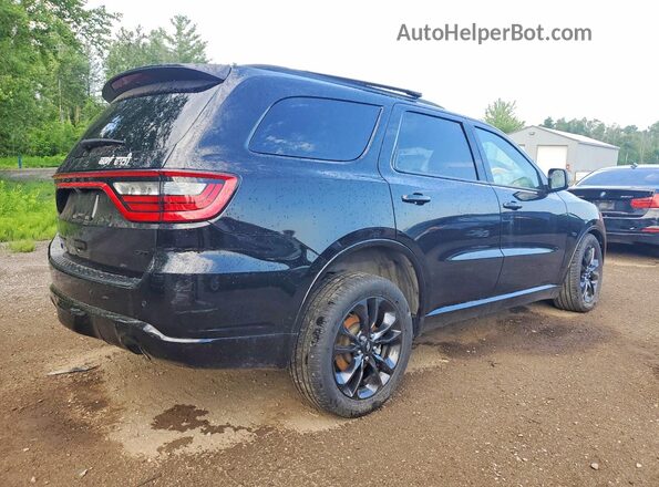 1C4RDJDG3RC240888 2024 DODGE DURANGO Черный Задняя правая четверть