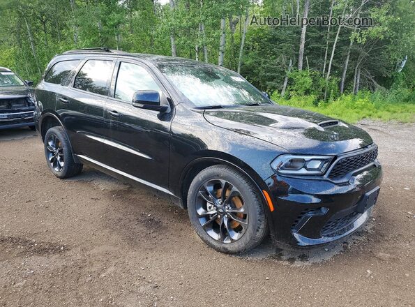 1C4RDJDG3RC240888 2024 DODGE DURANGO Черный Передняя правая четверть