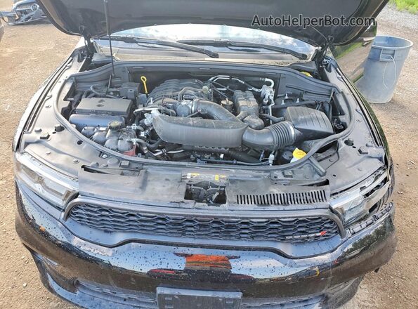 1C4RDJDG3RC240888 2024 DODGE DURANGO Черный Вид подкапотного пространства