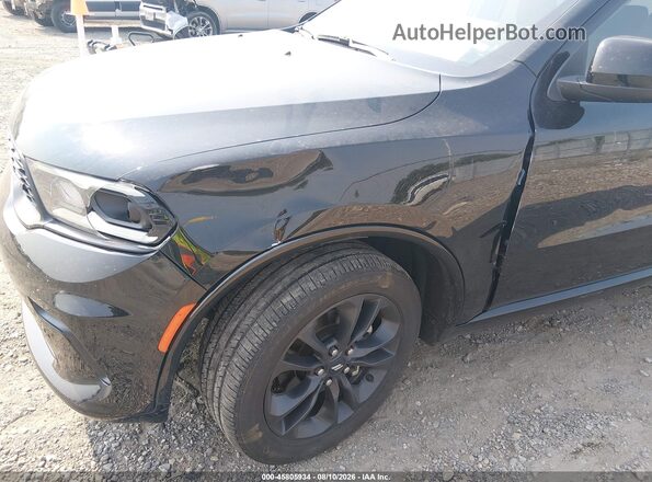 1C4RDJDG3SC532952 2025 DODGE DURANGO Black Դիմացի տեսք
