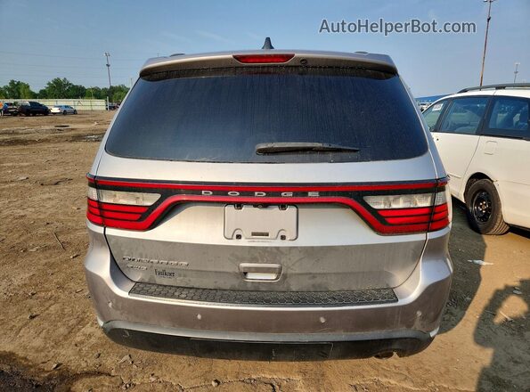 1C4RDJDG4GC449232 2016 DODGE DURANGO Silver Rear view