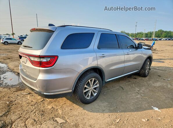1C4RDJDG4GC449232 2016 DODGE DURANGO Silver Rear right