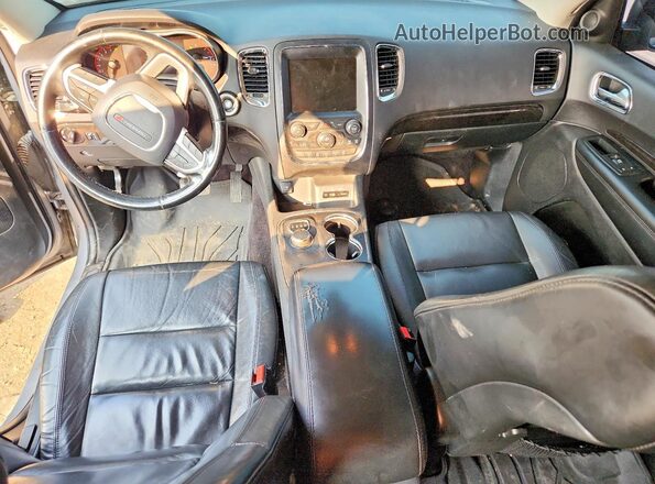 1C4RDJDG4GC449232 2016 DODGE DURANGO Silver Dashboard view