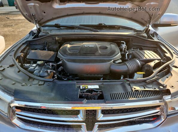 1C4RDJDG4GC449232 2016 DODGE DURANGO Silver Engine compartment view