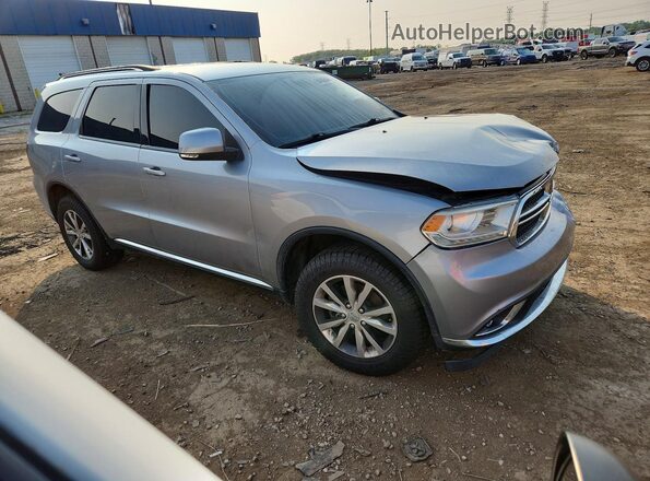1C4RDJDG4GC449232 2016 DODGE DURANGO Silver Front right
