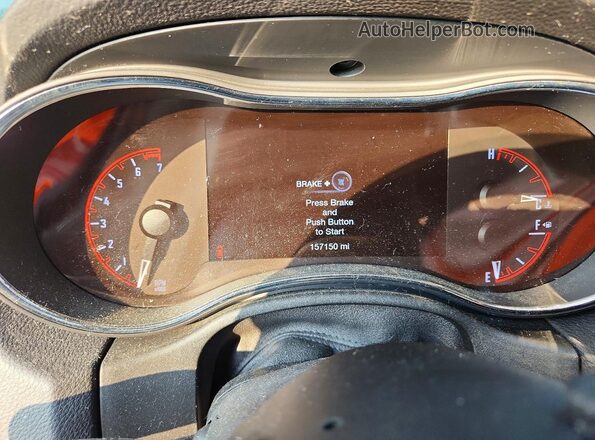 1C4RDJDG4GC449232 2016 DODGE DURANGO Silver Instrument cluster view
