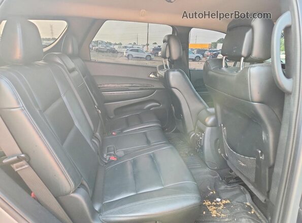 1C4RDJDG4GC449232 2016 DODGE DURANGO Silver Rear interior view