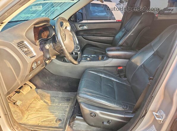 1C4RDJDG4GC449232 2016 DODGE DURANGO Silver Front interior view