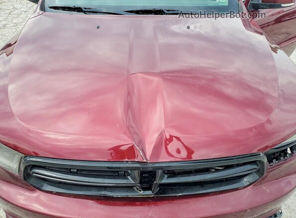 1C4RDJDG4HC848238 2017 DODGE DURANGO Red Widok komory silnika