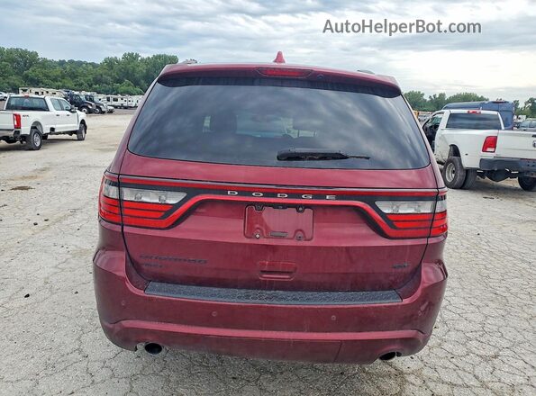 1C4RDJDG4HC848238 2017 DODGE DURANGO Red Widok z tyłu