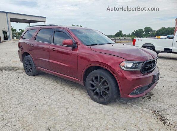 1C4RDJDG4HC848238 2017 DODGE DURANGO Red Przód prawy
